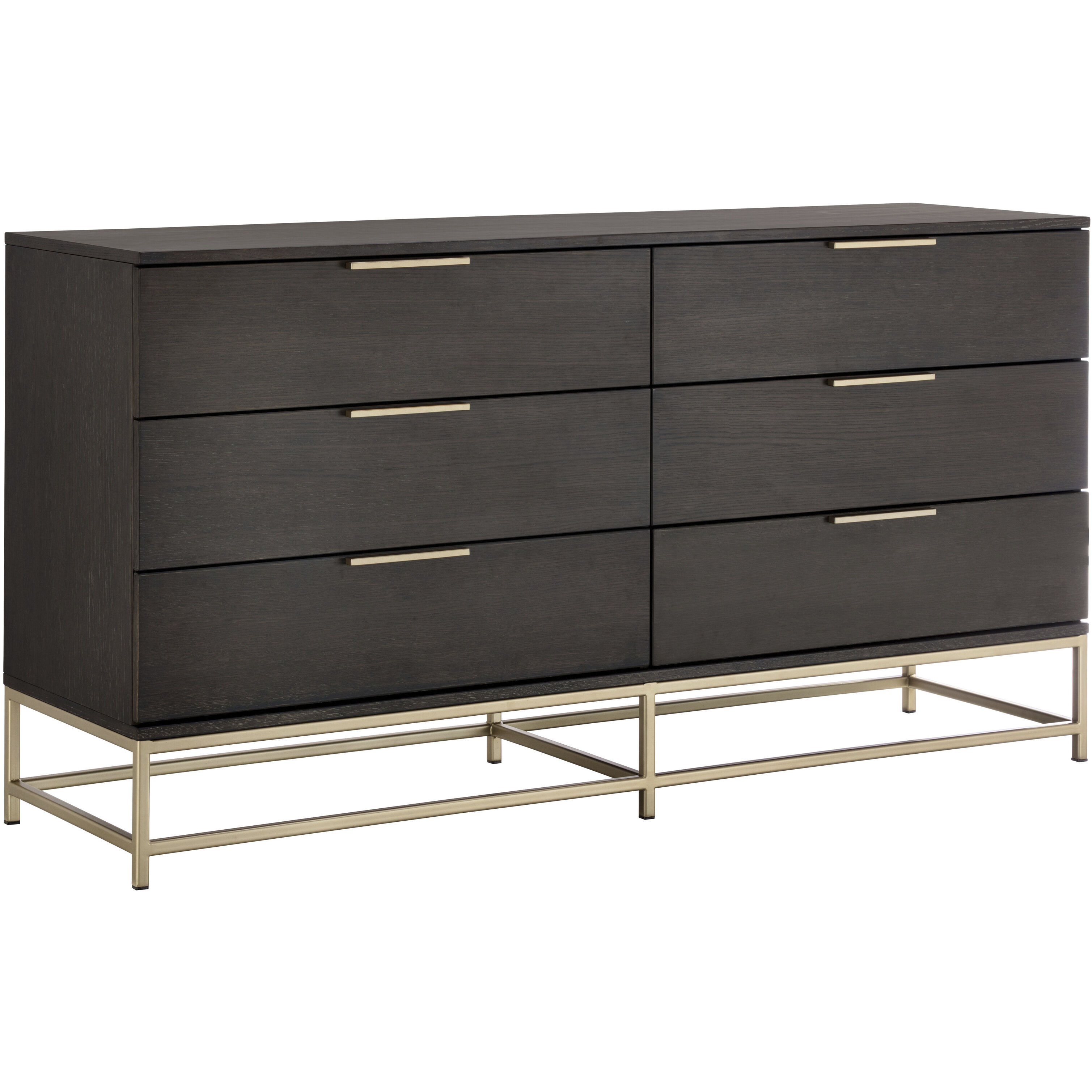 Rebel Gold / Charcoal Grey Dresser, Small
